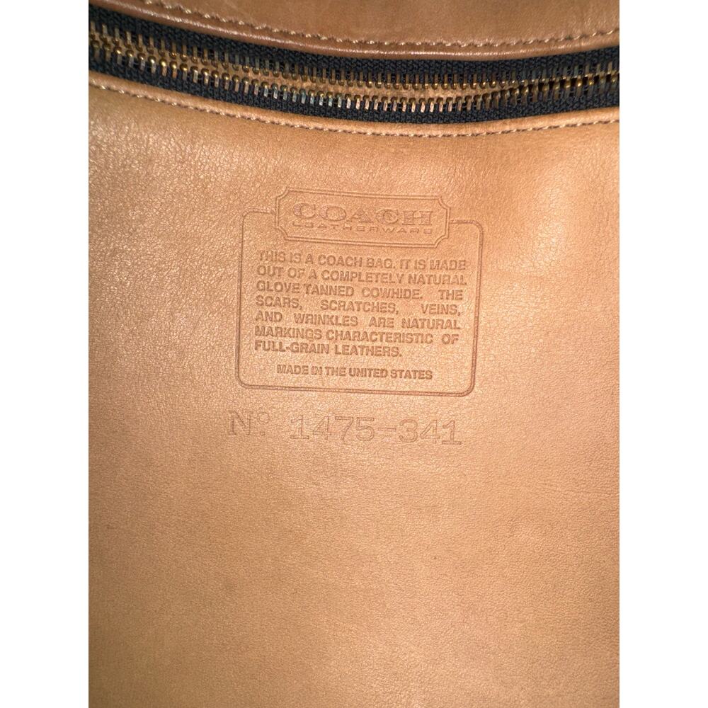 RARE Gorgeous Coach Vintage Beckett in Putty Natural Condition - Picture 2 of 11